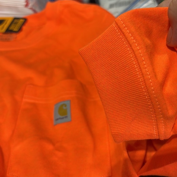 Carhartt Loose Fit Heavyweight, chest pocket, patch logo,rib knit cuff,,crewneck - Picture 5 of 9